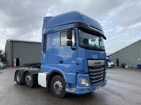 2018 68 DAF XF105 (460) 6X2 HIGH ROOF DOUBLE SLEEPER CAB UNIT WITH WET KIT AND TIPPING GEAR img