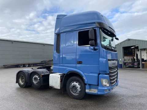 2018 68 DAF XF 12.9 480 FTG AUTO (480 BHP) 6x2 HIGH ROOF DOUBLE SLEEPER. WET KIT   TIPPING GEAR img