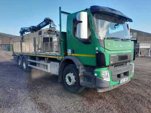 Choice of 3 x Volvo 26000 kgs Brick Grab Wagons img