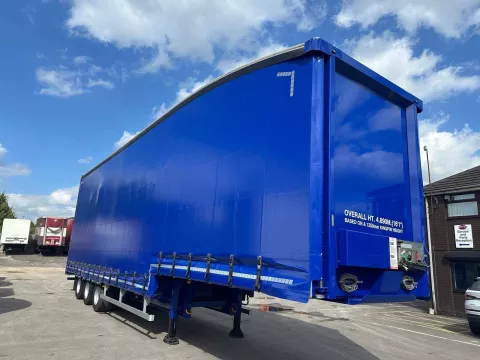 2018 Don-Bur 4.89m Pallet Spec Double Deck Curtainsiders img