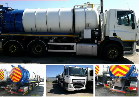 2017 DAF WHALE 3300g Waste Tanker (HX17 NWY) img