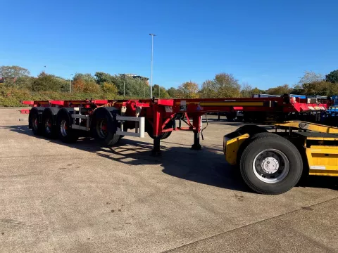 2018 Dennison Splitter Skeletal Trailer- 885042 img