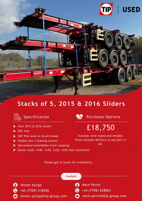 Stacks of 5x 2015 & 2016 SDC Sliders- Perfect for Export Market img