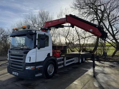 2007 Scania p270 26 tonne fassi crane img