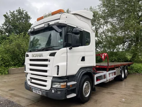 2006 Scania R420 26 tonne flatbed img