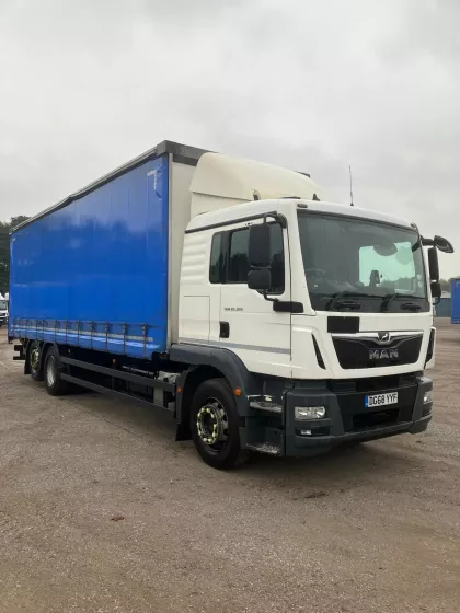 2018 MAN TGM Curtain Side img