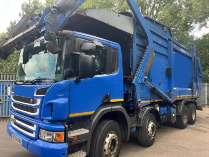 2014 Scania P400 Skip Loader img