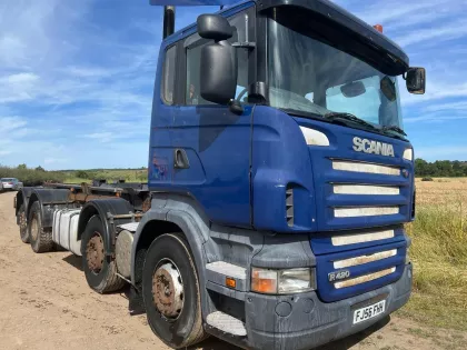 2007 Scania R420 Hook Loader img