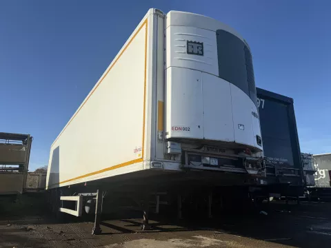 GRAY ADAMS FRIDGEBOX TRAILER, YEAR 2012, TAIL LIFT, BARN DOORS, THERMO KING SLX300 FRIDGE UNIT img