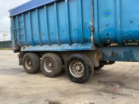 CRANE FRUEHAUF TIPPING TRAILER, ALUMINIUM BODY, 3 AXLE ON AIR, YEAR 1997 img