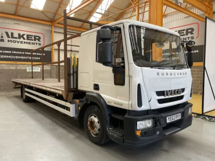 IVECO EUROCARGO 140 E22 EURO 5, 4X2, 14 TONNE FLATBED - 2014 - YE63 RVV img