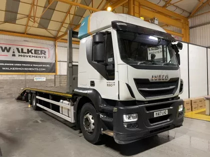 IVECO STRALIS 330 *EURO 6* 6X2 26 TONNE BEAVERTAIL - 2017 - YA17 LHZ img