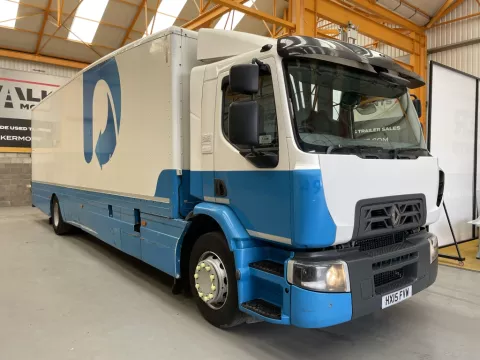 RENAULT D18 WIDE 15 TONNE *EURO 6*, 4X2 STREAMLINE BOX BODY – 2015 – HX15 FVW img