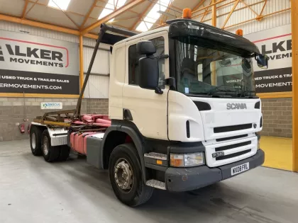 SCANIA P340 6X4 HOOKLOADER – 2008 – WX08 FRL img