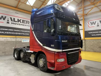 DAF XF105, 460 SUPERSPACE EURO 5, 6X2 TRACTOR UNIT - 2013 - KY62 OVH img