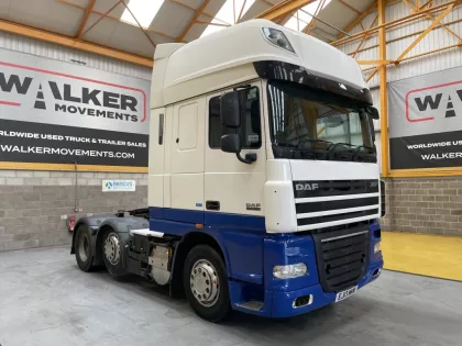 DAF XF105 460 SUPERSPACE EURO 5, 6X2 TRACTOR UNIT - 2013 - EJ13 WKM img