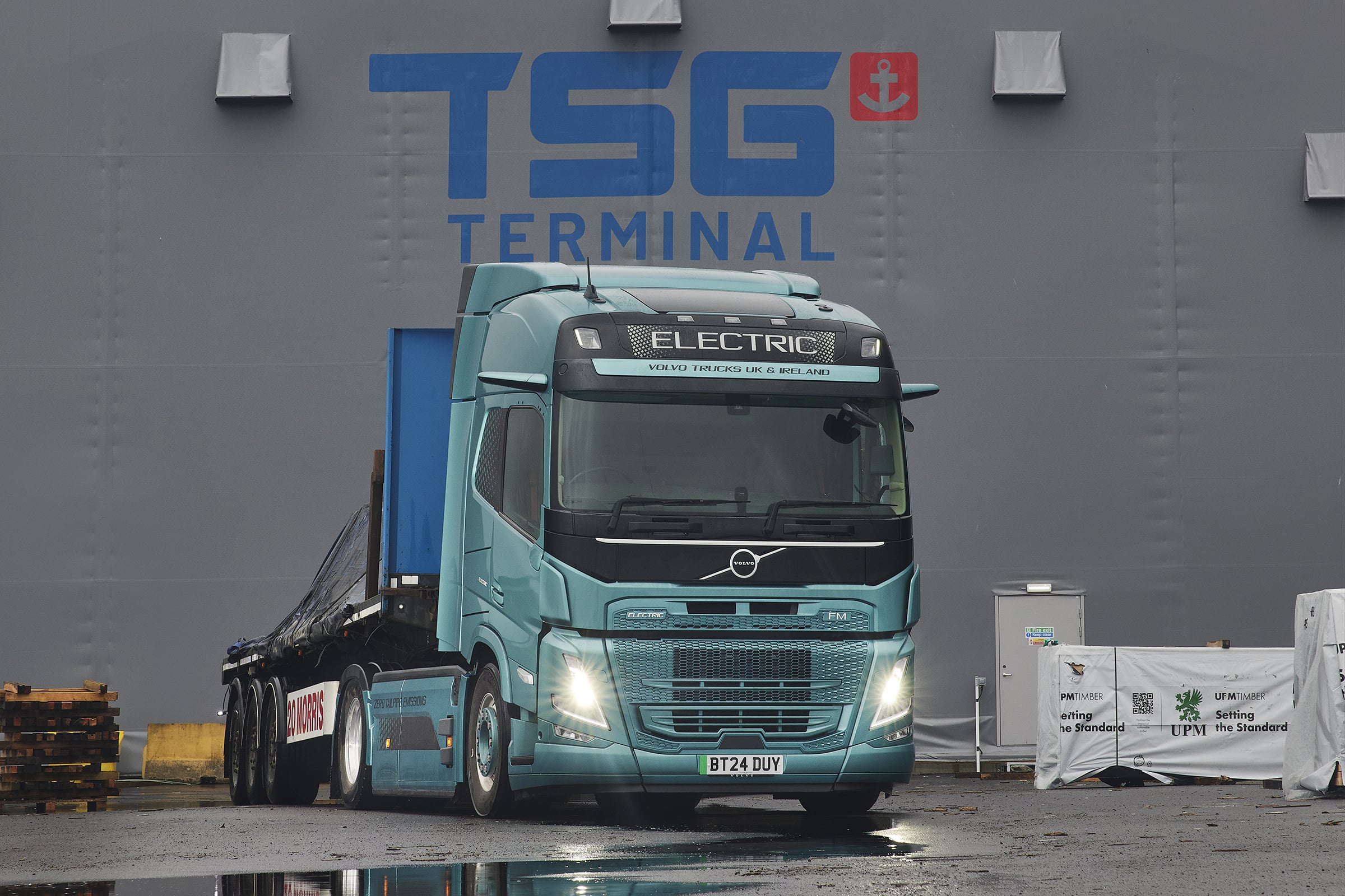 ET Morris & Sons complete zero-emission Swedish steel delivery