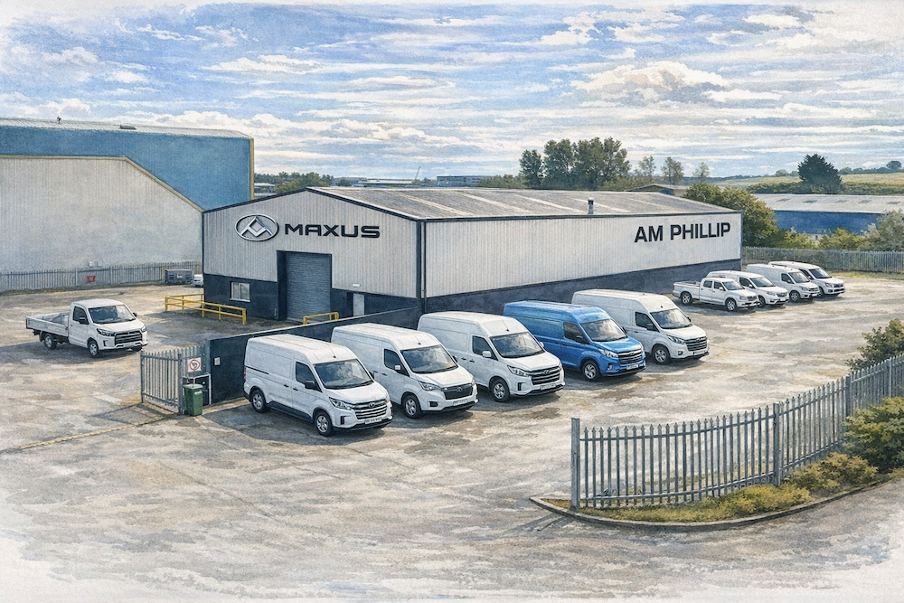 AM Phillip Returns to Aberdeen with Landmark New Manufacturer Authorised Sales and Aftersales Centre for MAXUS and Stellantis