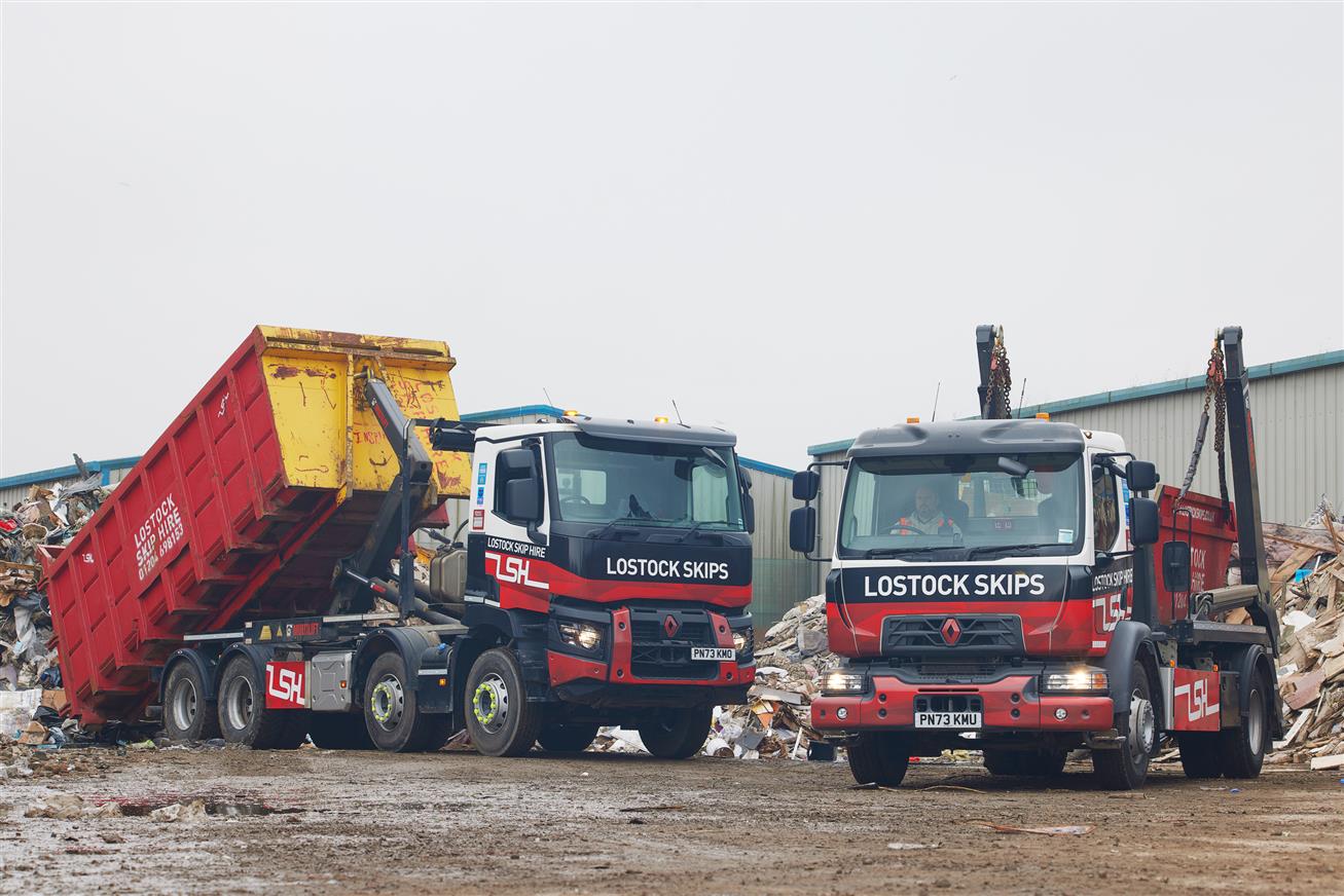 Four new Renaults for Lostock Skip Hire - Vimarsana News