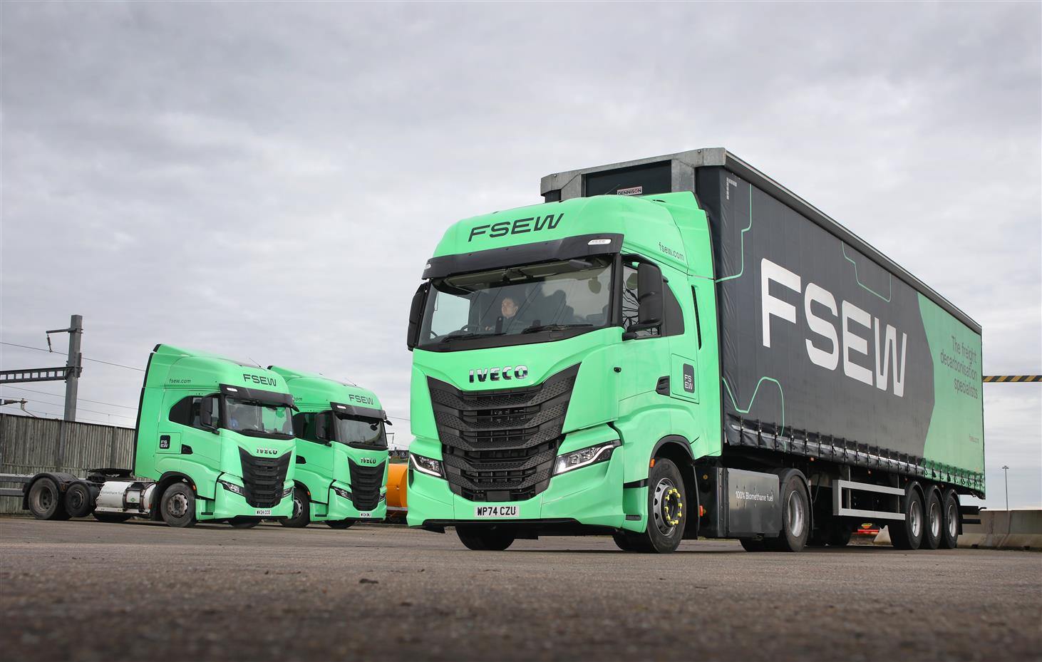 FSEW decarbonises fleet with six new Iveco S-Way CNG trucks