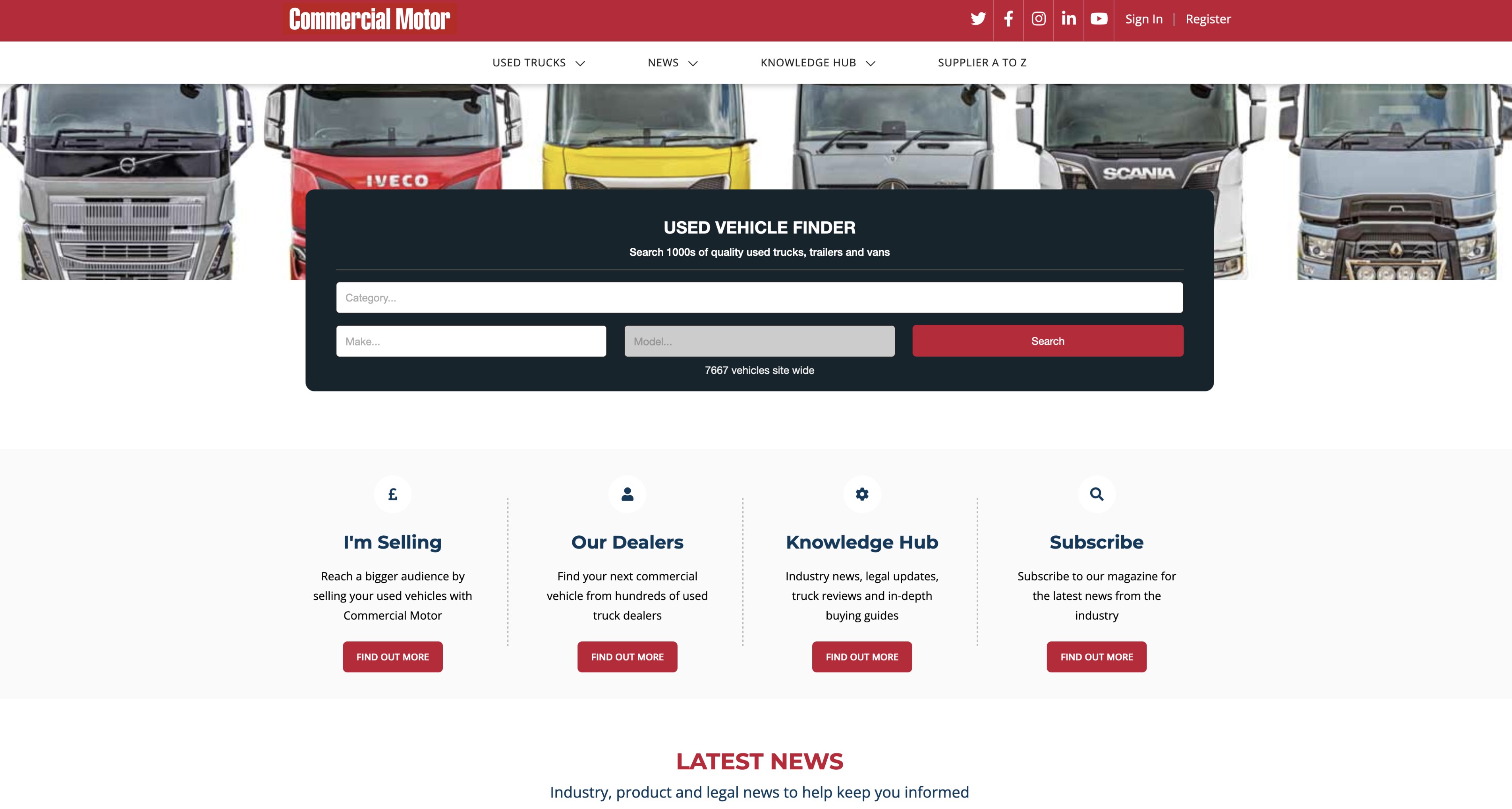 New commercialmotor.com website launched - News - Commercial Motor