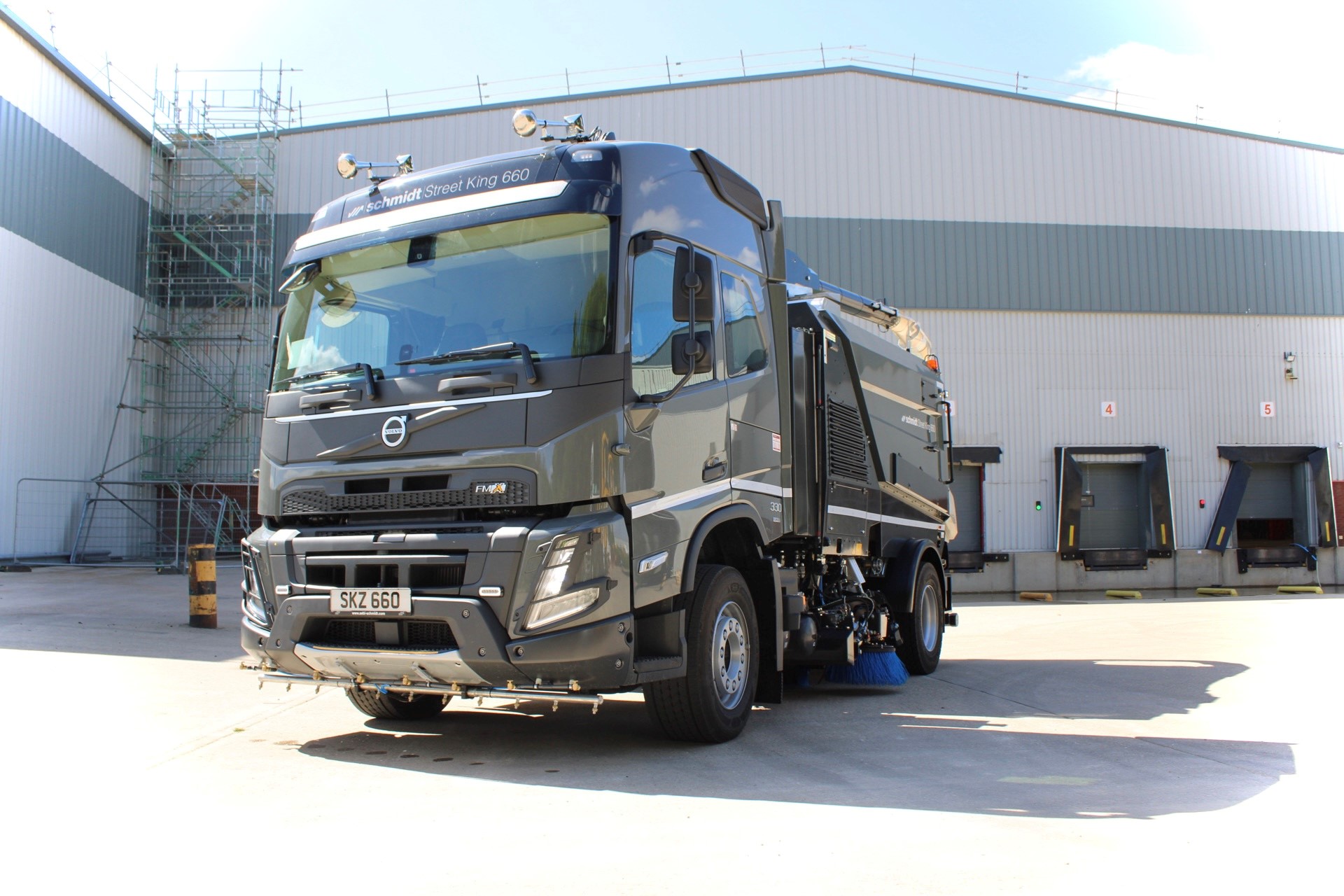 Aebi Schmidt sweeper