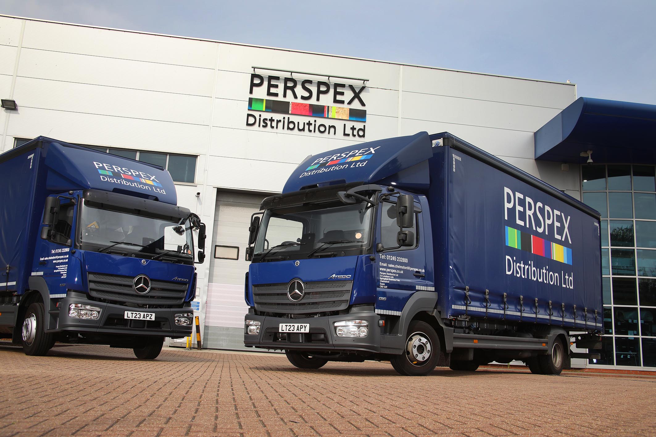 Perspex Distribution gets five new Ategos News Commercial Motor