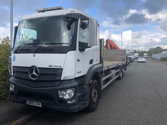Used Mercedes Benz block carrier trucks for sale in the UK Commercial