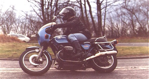 Riding an old man's bike slowly....