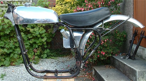Spring has sprung, and the bike can come outside to have its photo taken...