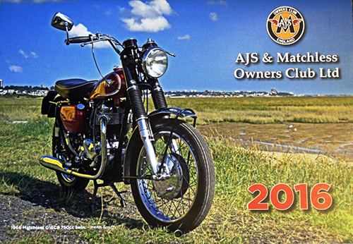 2016 Classic Motorcycle Calendars