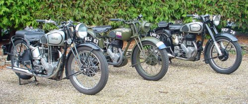 Sometimes, one sidevalve Norton isn't enough.