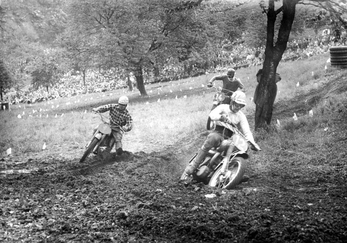 Hallman pulls ahead.