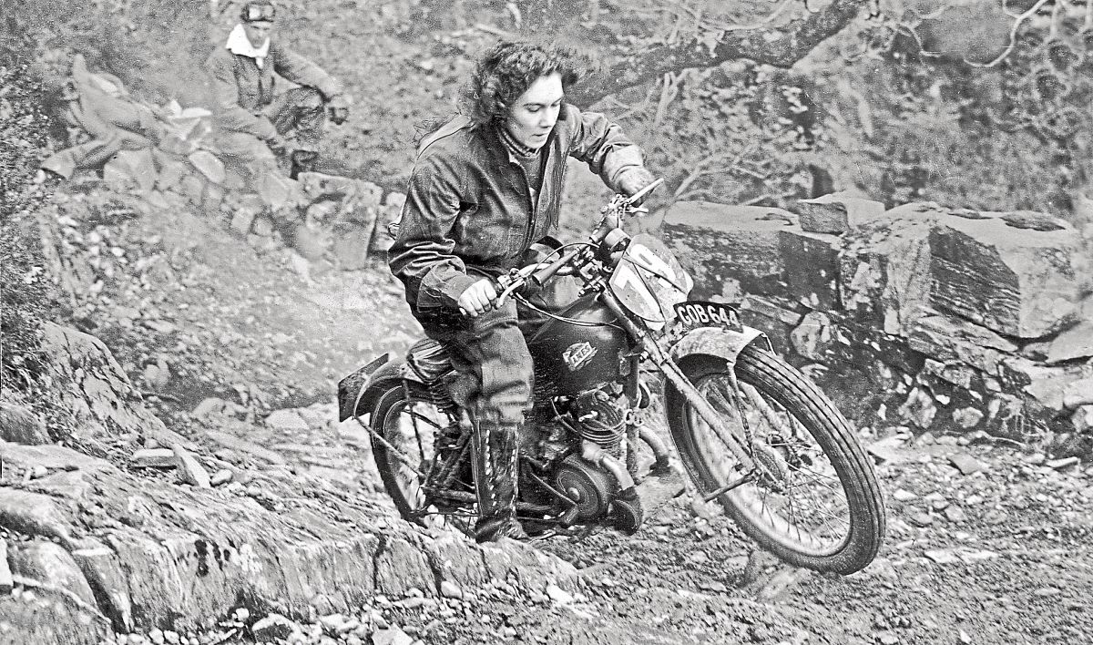 Olga Kevelos on her James.
