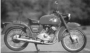 Moto Guzzi Lodola classic Italian motorcycle