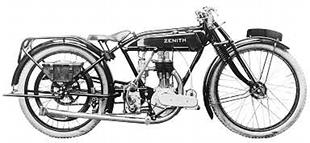 Zenith 350cc sports classic motorcycle with JAP sidevalve engine