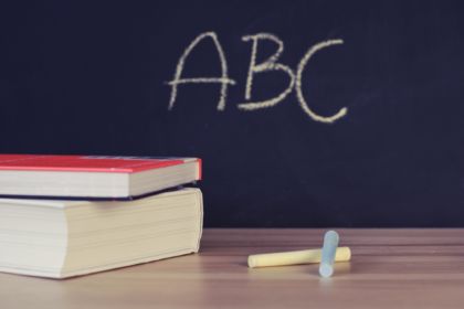 Abc Alphabet Blackboard 265076