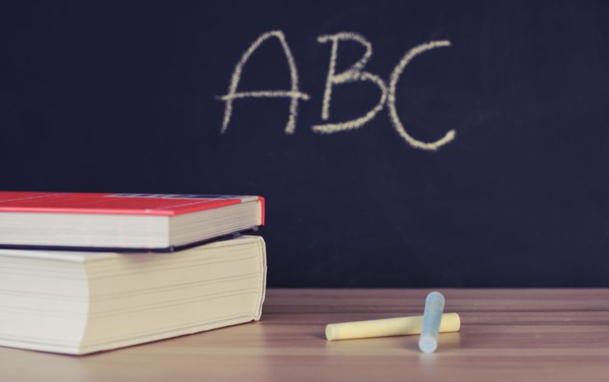 Abc Alphabet Blackboard 265076