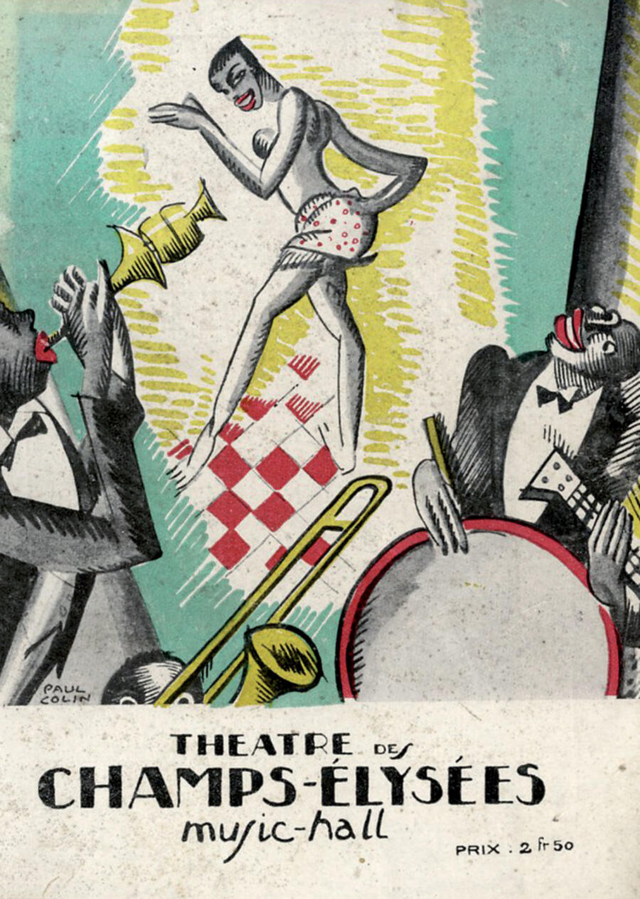 Affiche_JosephineBaker_TCE_Archives