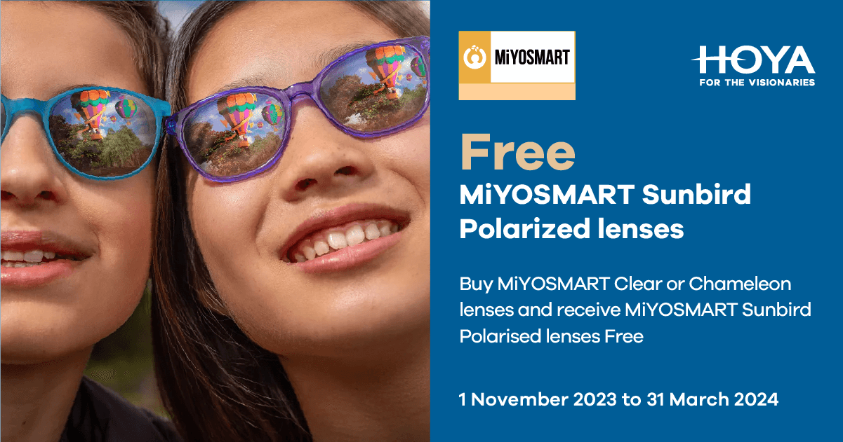 MiYOSMART Sunbird Polarised Lenses Eyecare Plus