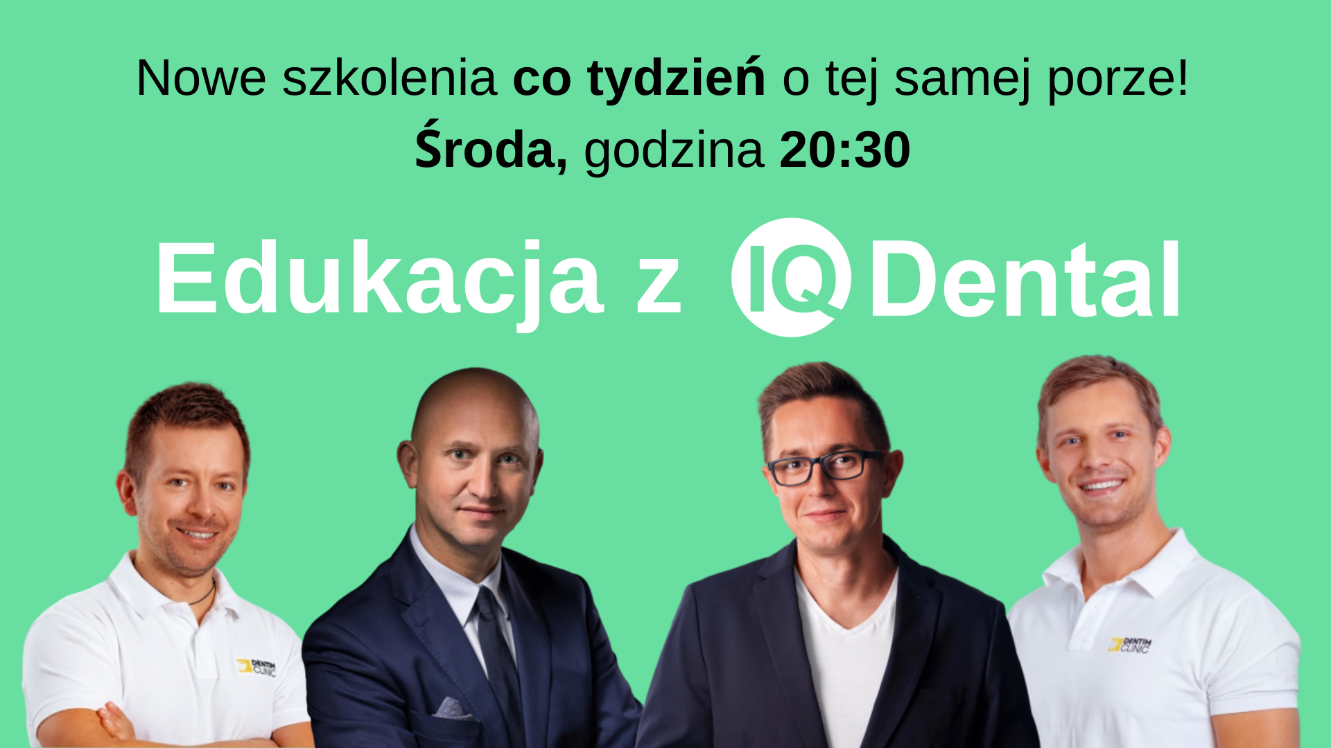 Edukacja w IQ Dental Bezpłatny webinar dla stomatologów, higienistek