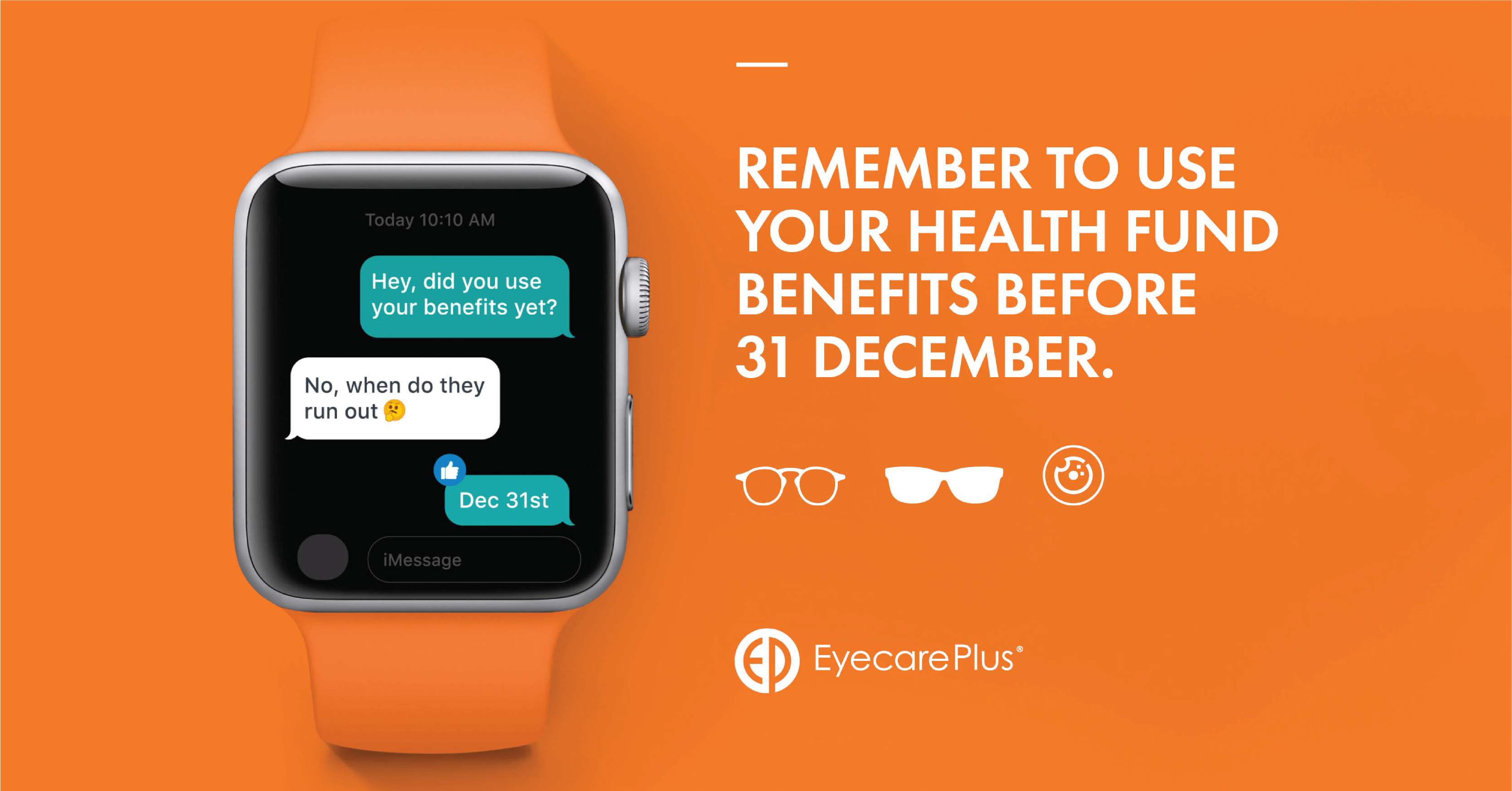 Claim Unused Optical Extras before they Expire! Eyecare Plus