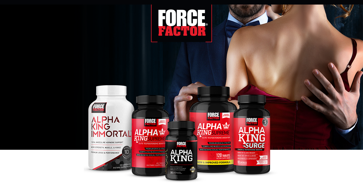 Alpha King® Testosterone & Libido Boosters Force Factor