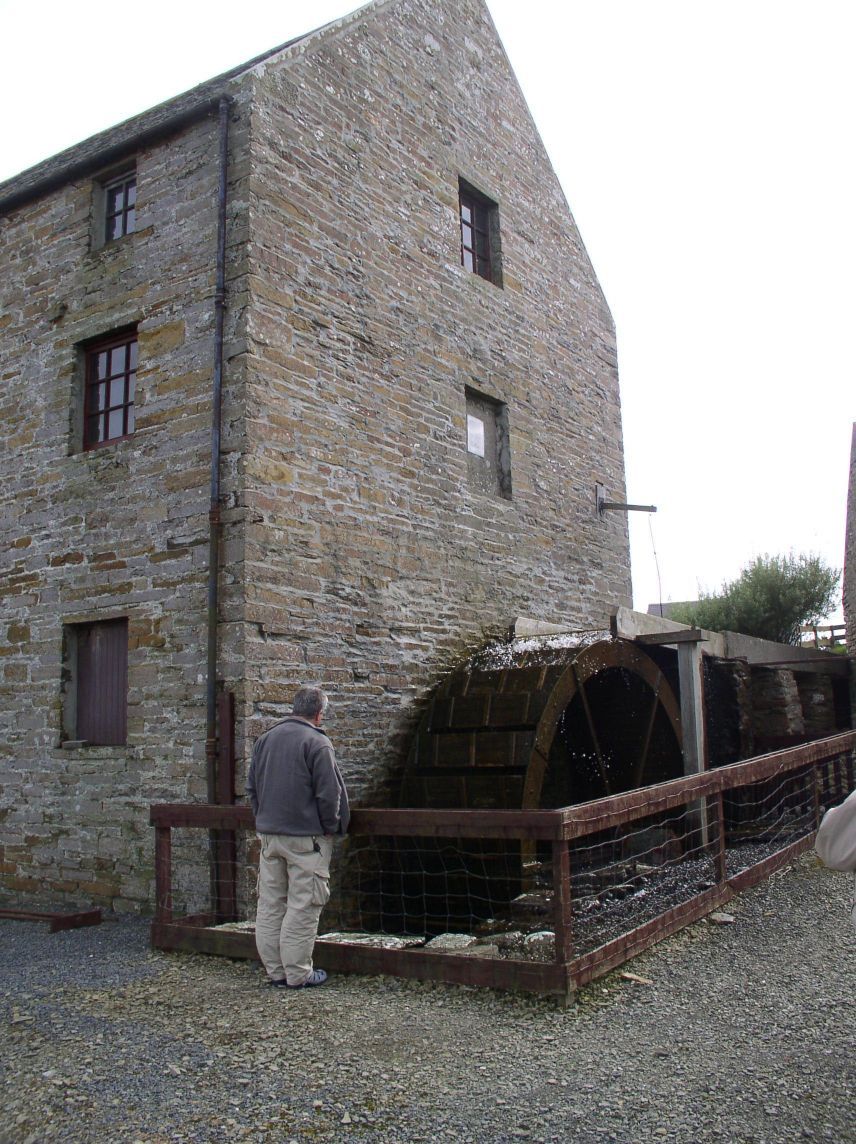 Orkney Image Library Barony Mill just starting up