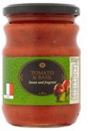 Morrison's Tomato & Basil Pasta Sauce 25p (was £1)