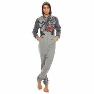 Superman Grey Sketch Print Onesie £11.88 using code