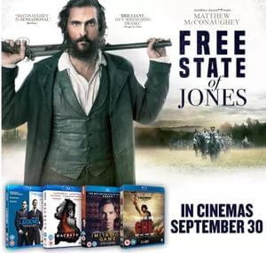 Win a poster and DVD bundle with Free State of Jones