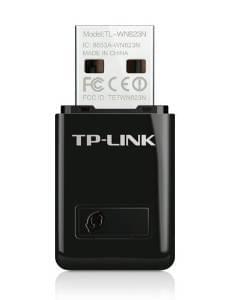 TP-LINK TL-WN823N 2.4 GHz 300 Mbps Mini Wireless and USB Adapter