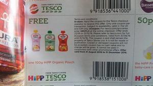 FREE Hipp Organic Baby Food