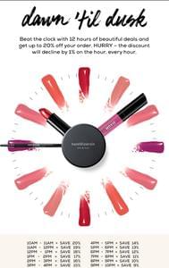 BareMinerals - Up to 20% off with voucher code